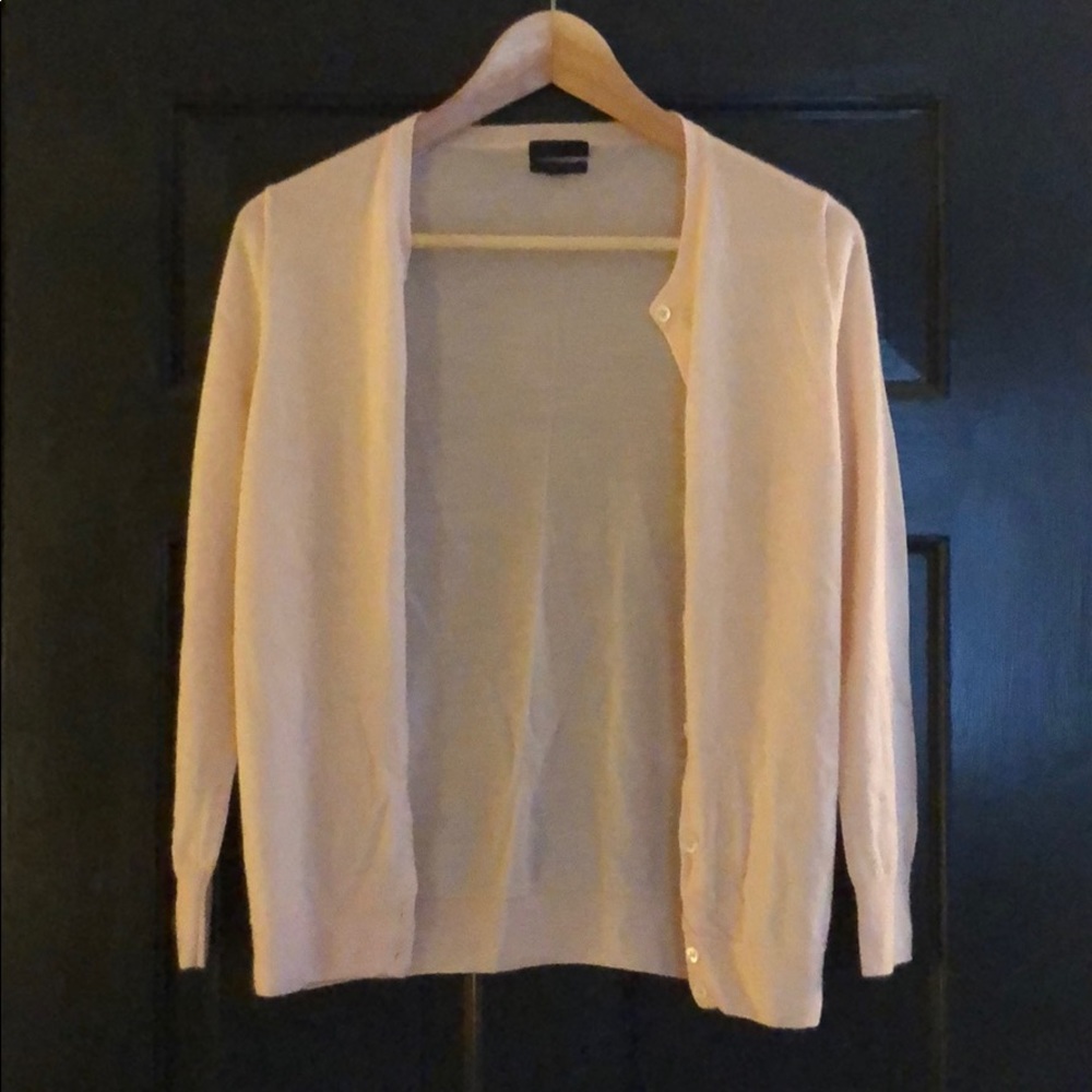 J. Crew featherweight cashmere cardigan